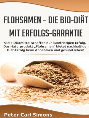 cover image of Flohsamen –  die Bio-Diät mit Erfolgs-Garantie
